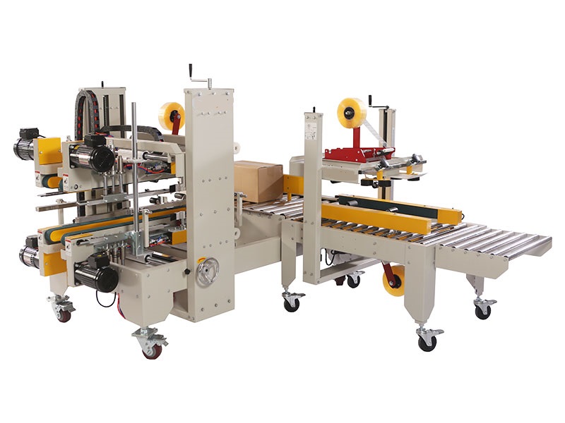 自動封箱機配套自動四角封箱 WRA-50+WRG-50